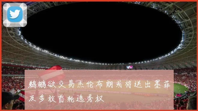 鹈鹕欲交易杰伦布朗或将送出墨菲及多枚首轮选秀权