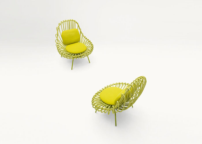 PAOLA LENTI poltrona GIUNCO